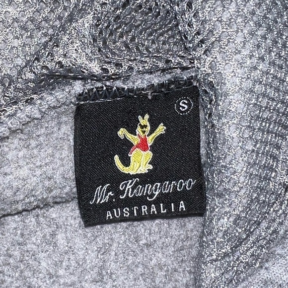 Australia Gray Mr. Kangaroo Hoodie Size Small - Picture 3 of 3